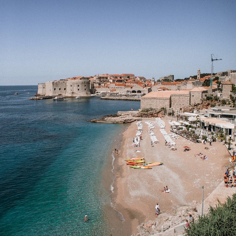 Dubrovnik is Banje Beach