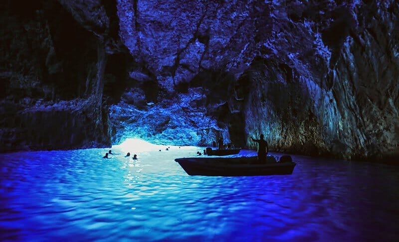 Kalkan blue caves